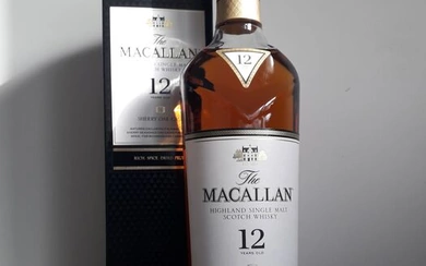 Macallan 12 years old Sherry Oak Cask - Original bottling - 700ml