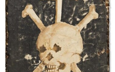 Manuscript in Skull and Crossbones Binding. Uffizio de