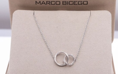 Marco Bicego - 18 kt. White gold - Bracelet - 0.14 ct Diamonds