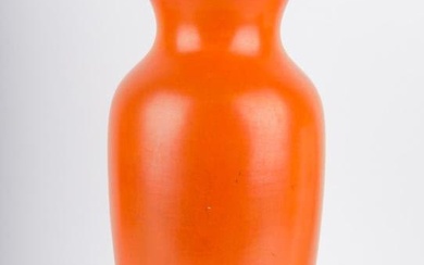 McCoy Large Orange Vase