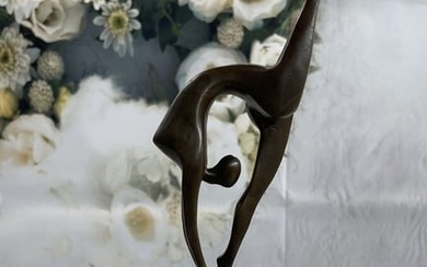 Milo Abstract Bronze Ballerina