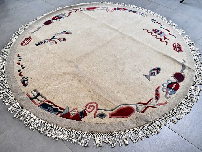 Modern Contemporary- Carpet - 202 cm - 202 cm