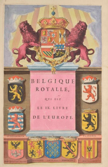 [Netherlands & Belgium] Joan Blaeu. Atlas Maior