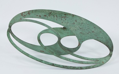 Nigel HALL (1943), metal sculpture Giving and Receiving 1986, not signed