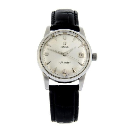 OMEGA - a Seamaster Calendar wrist watch. Stainless steel case. Case width 34mm. Reference 315.164.
