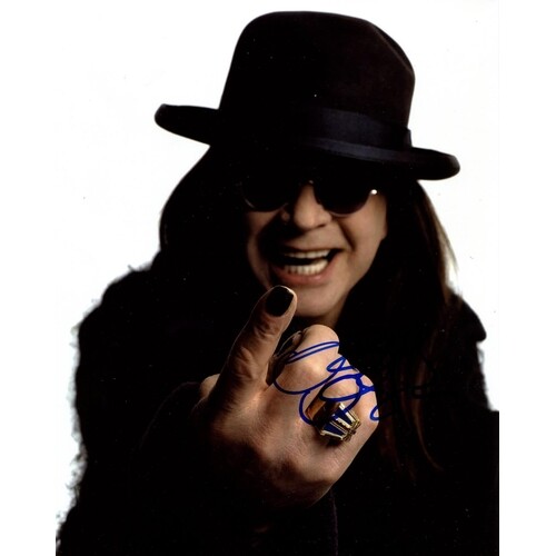 OSBOURNE OZZY: (1948- ) British Singer and Songwriter. Colou...