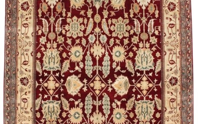 Oriental carpet in Indian Agra design. 21st century.(Never used). 429×294 cm.(1982)