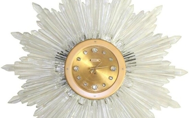 Original 1948 Baccarat Sun Clock