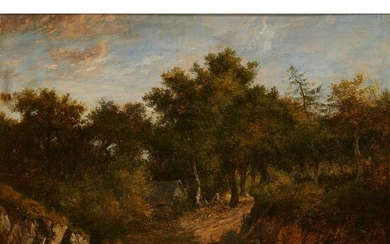 PATRICK NASMYTH (SCOTTISH 1787-1831) A WOODED RIVER