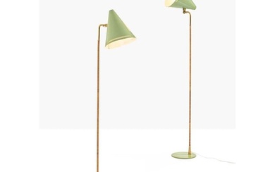 Paavo Tynell (1890-1973) Pair of floor lamps, model K10-10