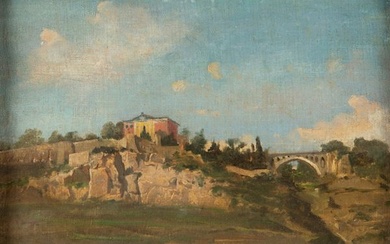 Paesaggio romano, Scuola romana del XIX secolo
