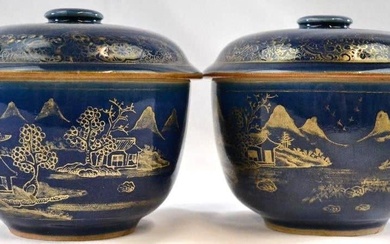 Pair of Antique Chinese pot, from CHINA era KANGXI (1662-1722)