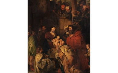 Peter Paul Rubens, 1577 Siegen – 1640 Antwerpen, nach, Die Anbetung der Könige