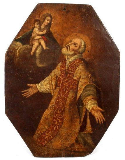 Pope Pius IV in & nbsp; adoration for & nbsp; the Holy