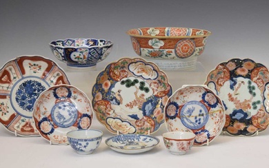 Quantity of Japanese Imari porcelain