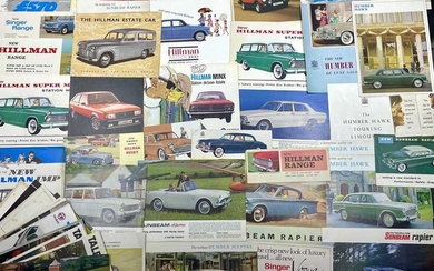 Quantity of Rootes Group Sales Brochures Offered without reserve
