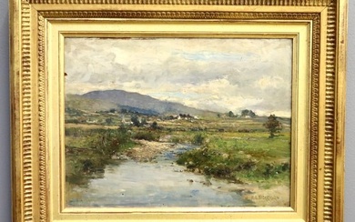 R.E. Morrison Impressionist Landscape