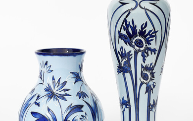 'Ragged Poppy' a Modern Moorcroft Florian Ware vase