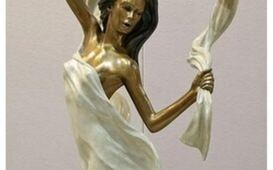 Ramon Parmenter Windswept Bronze Sculpture 65/74