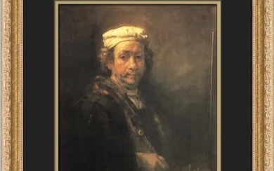Rembrandt Self-Portrait II Custom Framed Print