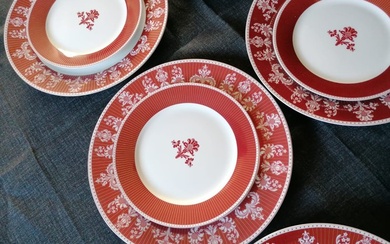 Richard Ginori - Table service (18) - Damascus - Porcelain