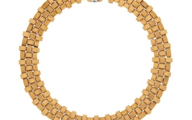 Roberto Coin Two-Color Gold and Diamond Necklace and Bracelet