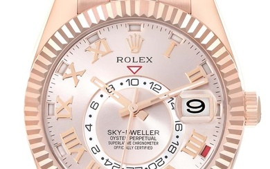 Rolex Sky-Dweller Rose Gold Sundust
