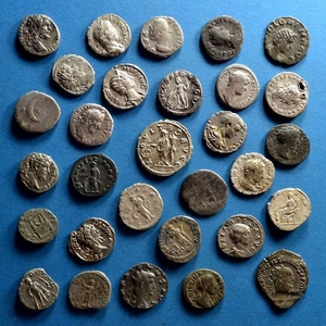 Roman Empire - Collection of 30 Silver Coins (30x)