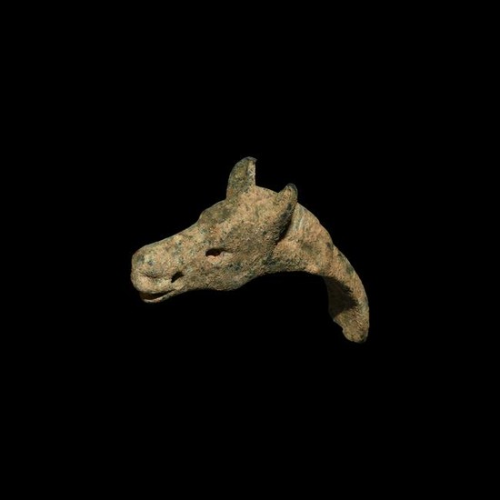 Roman Horse-Head Finial
