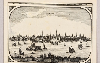 SCHUT, Pieter Hendricksz Antwerpen. [Amsterdam N. Visscher 1656 or 1657] Copper engr., 21 x 27,7...