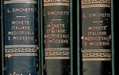 SIMONETTI L. - Monete Italiane Medievali e Moderne - Volume...