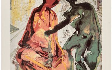 Salvador Dali (1904-1989), Les Amoureux (1979)