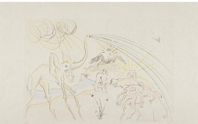 Salvador Dalí (1904-1989) Les animaux malades de la peste (The...