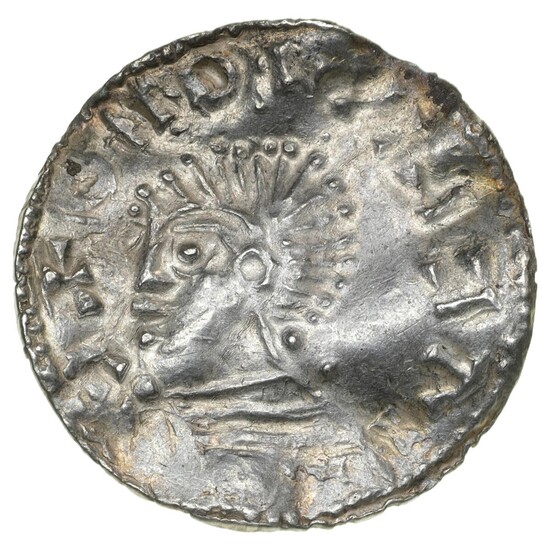Scandinavia, penny, imitation of Æthelred II's Long Cross type, 1.61 g, Malmer...