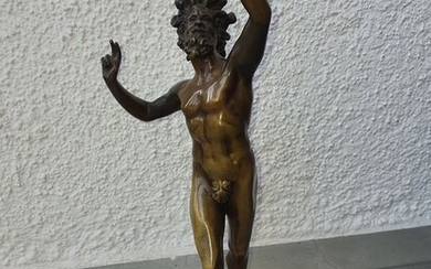 Sculpture, "Fauno Danzante" (1) - Bronze - Second half 20th century
