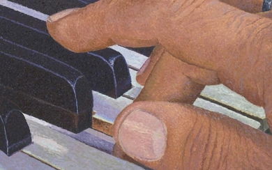 Serge Mendjisky, French 1929-2017- La Pathetique, 1990; oil on canvas, 65 x 81 cm (ARR) Provenance: Galerie L'Orangeraie, Saint Paul de Vence, France; The Bruton St Gallery, London (according to the labels attached to the reverse of the frame)