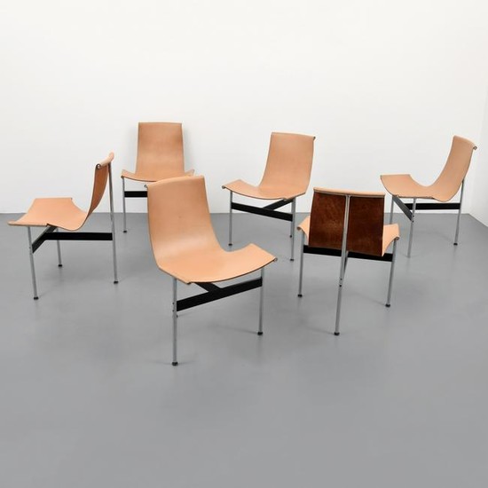 Set of 6 Katavolos, Littell & Kelley "T" Chairs