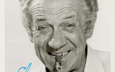 Sid James signed 6x4 inch vintage black and white...