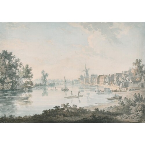 Sir George Bulteel Fisher (1764-1834) British. "The Thames a...