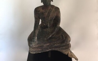 Statue (1) - Bronze - Laos - 18th century