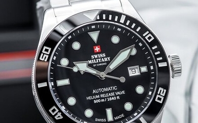 Swiss Military by Chrono - Deep diver 500m - Automatic LE of 999 - "NO RESERVE PRICE" - SMA34075.01 - Men - 2011-present