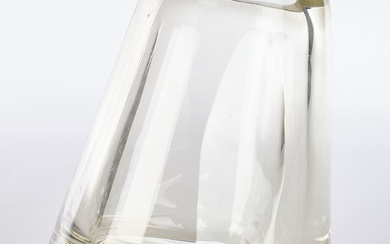 Szekely, Martin, Cristalleries du Val-Saint-Lambert, "Nord", objet de vase, verre d'étude, édition limitée 100, verre...