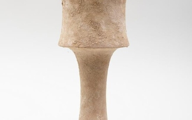 Tall Bactrian Alabaster Stemmed Chalice