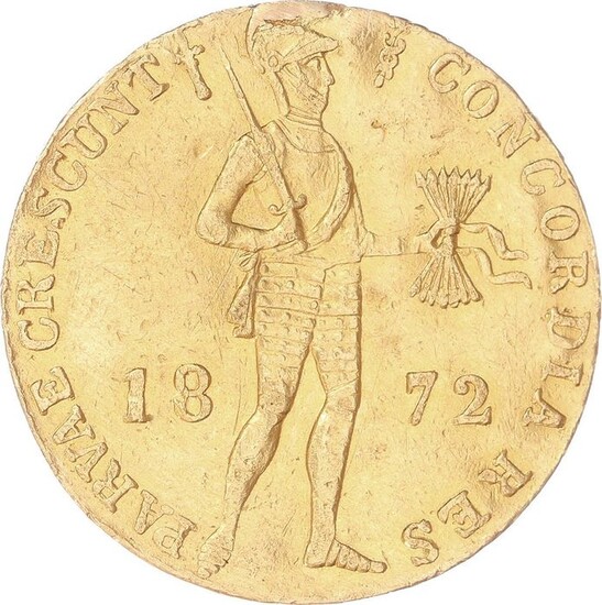 The Netherlands - Dukaat 1872 Willem III - Gold