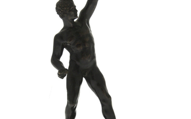 The Pugilist Creugas - Bronze Sculpture after Antonio Canova.