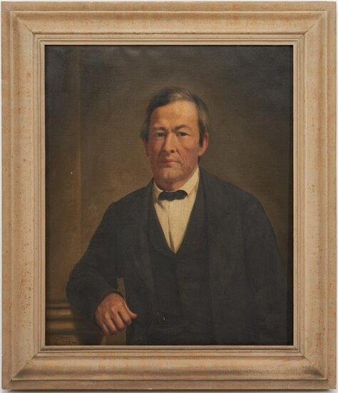 Thomas Healy, Mississippi Oil Portrait of a Gentleman