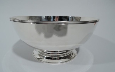 Tiffany Bowl 19168 Traditional Colonial Federal Brasher American Sterling Silver