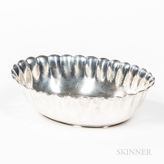 Tiffany & Co. Sterling Silver Oval Dish