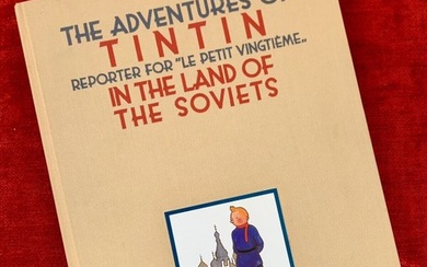 Tintin - Tintin in the land of the Soviets - C - 1 Album - Limited and numbered edition - 1989