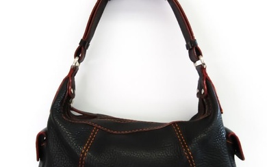 Tod's Women's Leather Handbag Dark Gray